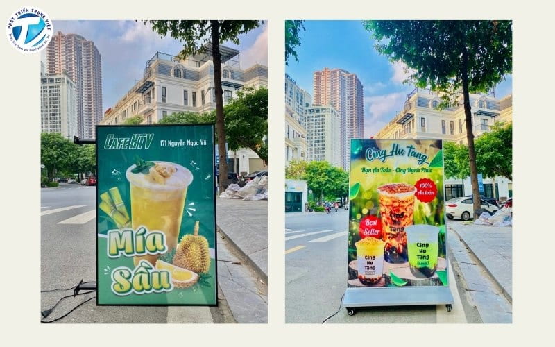 Standee là công cụ truyền thông hiệu quả